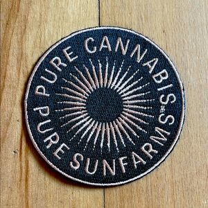 Pure Sunfarms Embroidered Patch